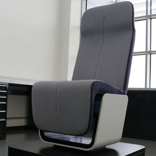 JPA's starting point is this mock-up of a modular composite seat developed with Williams Advanced Engineering.