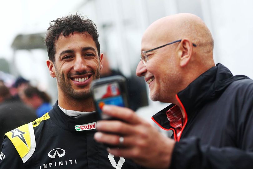 Goodwood can be just the place to grab a selfie with one of the stars of motor racing