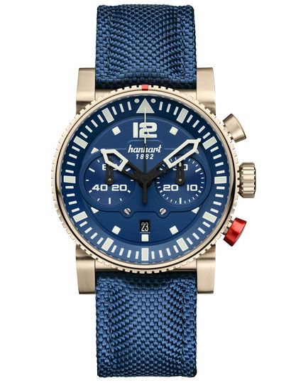 Hanhart's Nautic Pilot Bronze will keep its lustrous good looks.