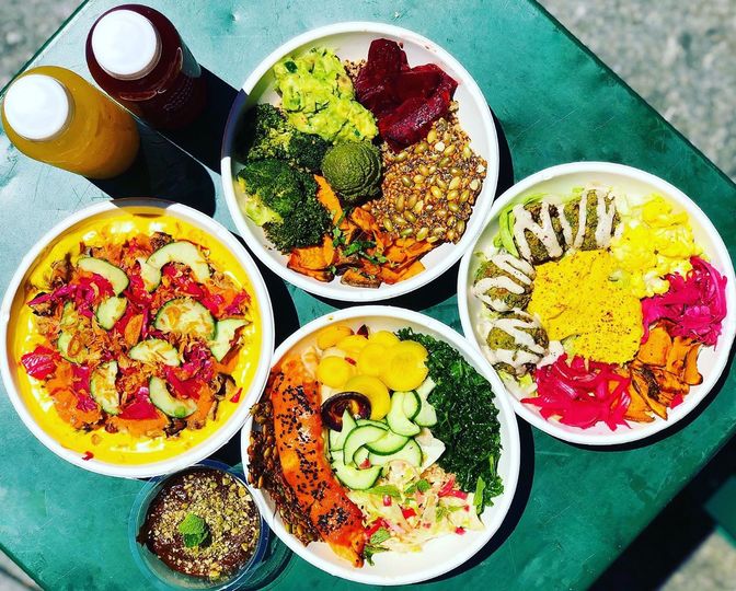 Generous superfood bowls at Inday Go Go's Midtown outpost.