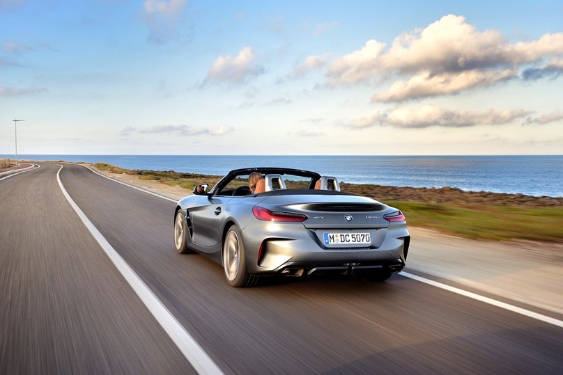 Open up the Z4 on a good road and you won't be let down.