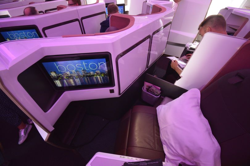 Review: Virgin Atlantic's new Airbus A350-1000 Upper Class - Executive ...