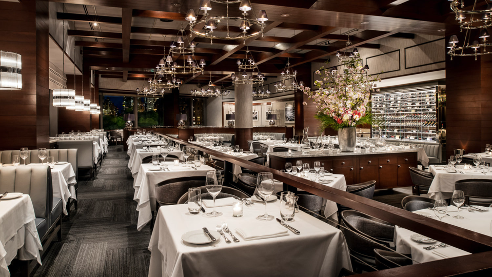 Chef Michael Lomonaco’s Porterhouse Bar & Grill.