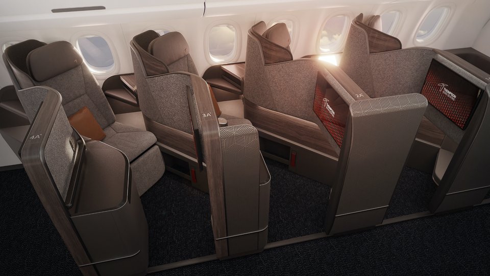 The Vantage Solo offers direct aisle access for every passenger.