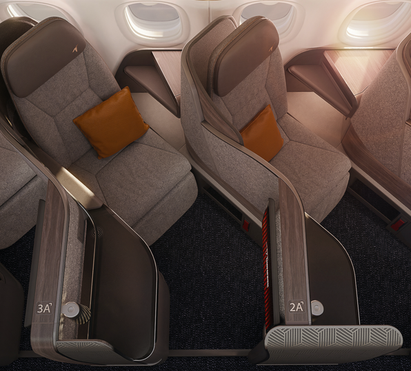 Long-range jets like the A321LR are driving demand for a more premium business class seat.