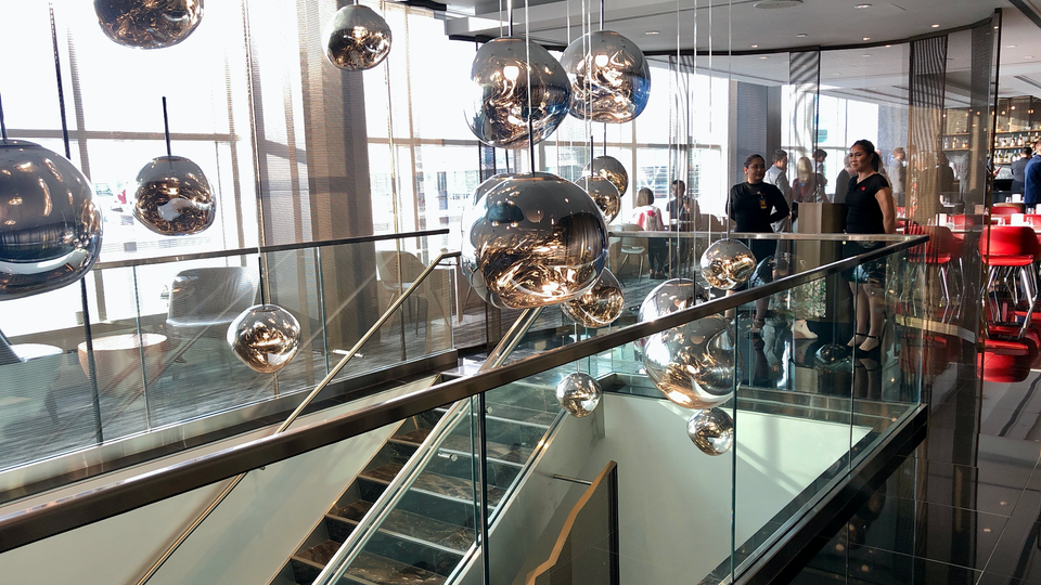 Entry to Air Canada's Signature Suite Vancouver is via the Maple Leaf Lounge.