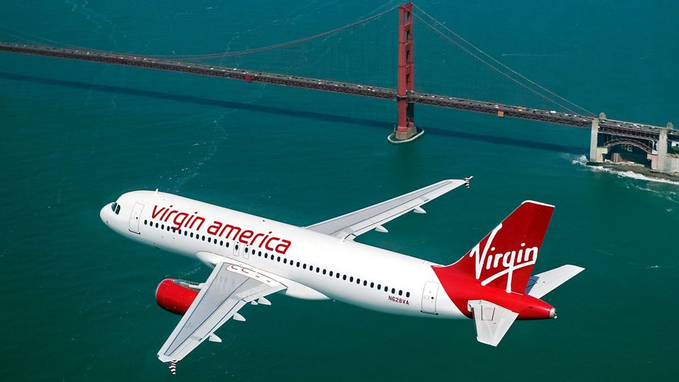 Virgin America's relatively small all-Airbus fleet flew primarily along and between the US east and west coasts.