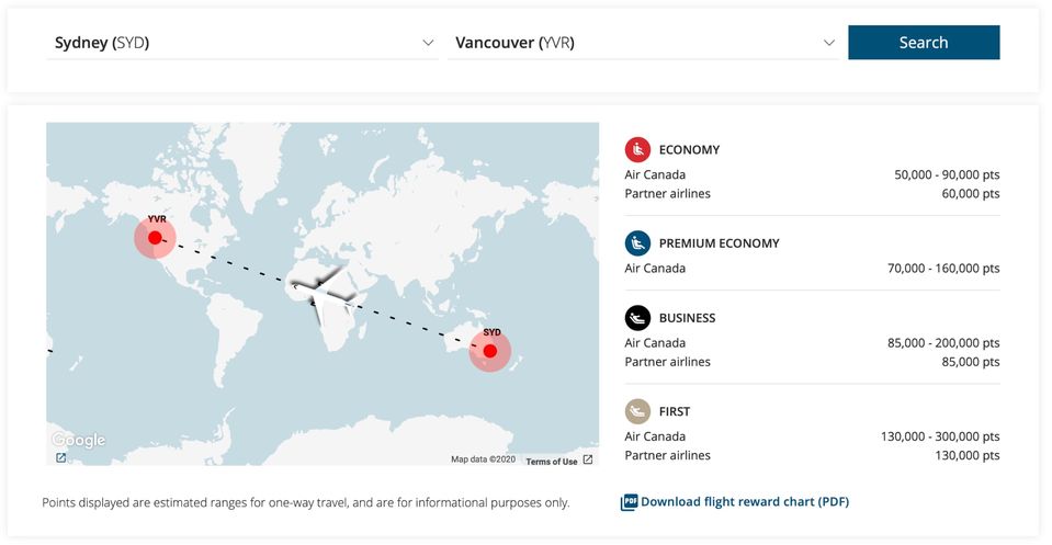 Aeroplan's Points Predictor Tool takes some of the guesswork out of planning a reward flight.