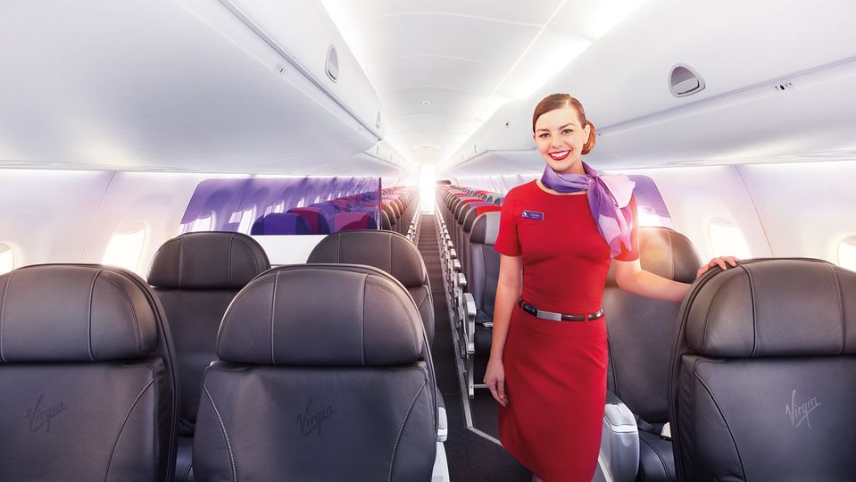 Virgin Australia previously flew the E190 with a 2-1 business class cabin.