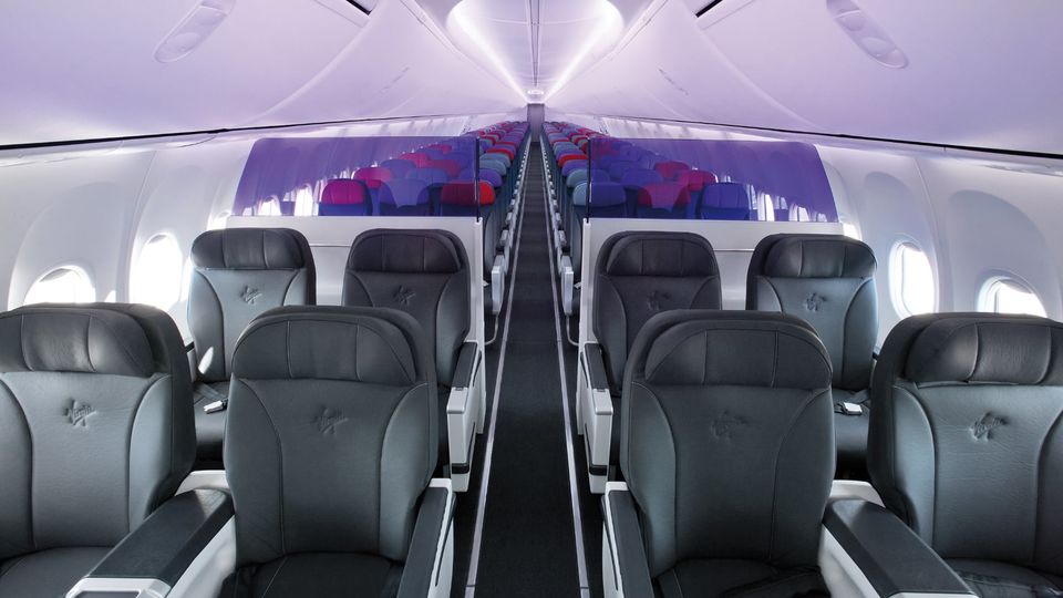 Look familiar? Rex's Boeing 737s are ex-Virgin Australia, including the seats.