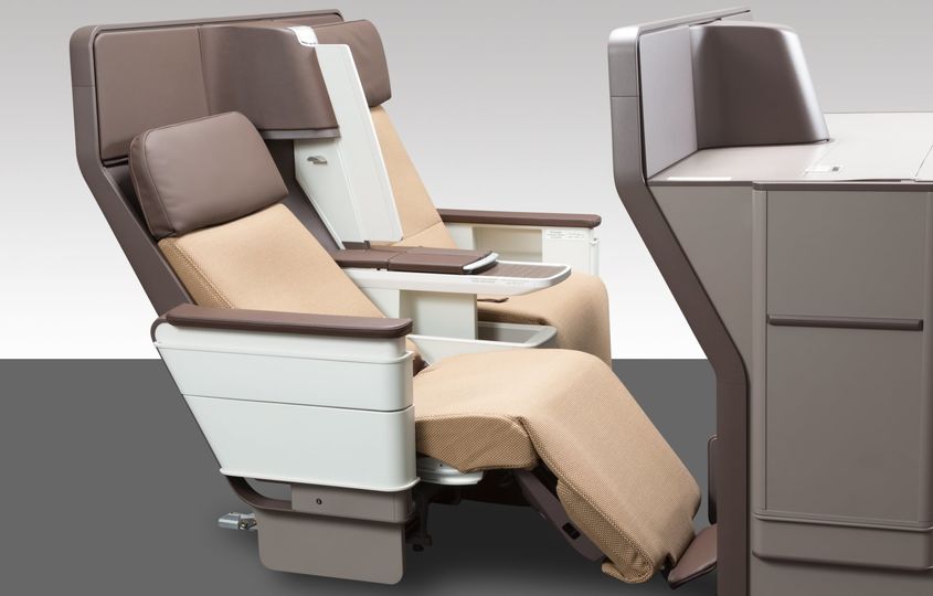 Cathay Pacific's new Airbus A321neo regional business class seat ...