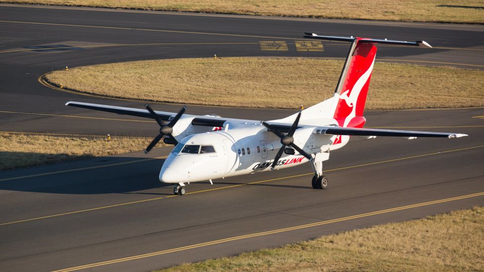 The nimble Q300 turboprop will pick up most of the new routes.