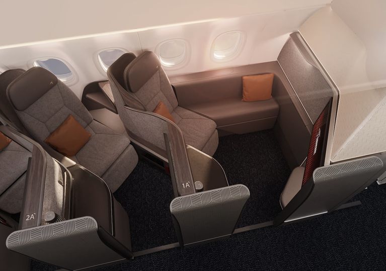 Vantage Solo conjures up better ways to use the first row of business class.