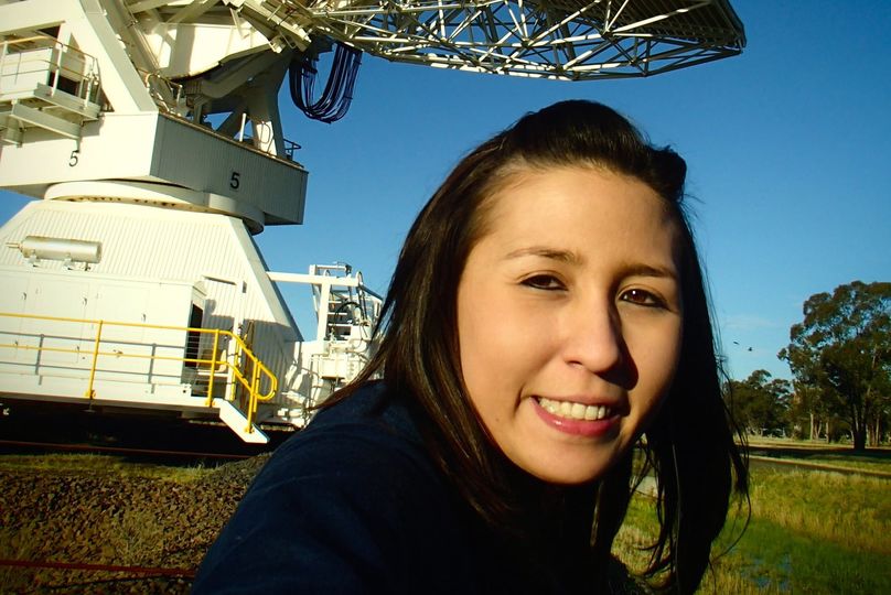 CSIRO astronomer Dr Vanessa Moss.