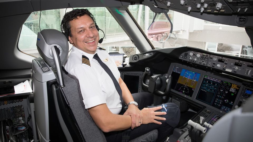 Qantas Boeing 787 Captain Alex Passerini.