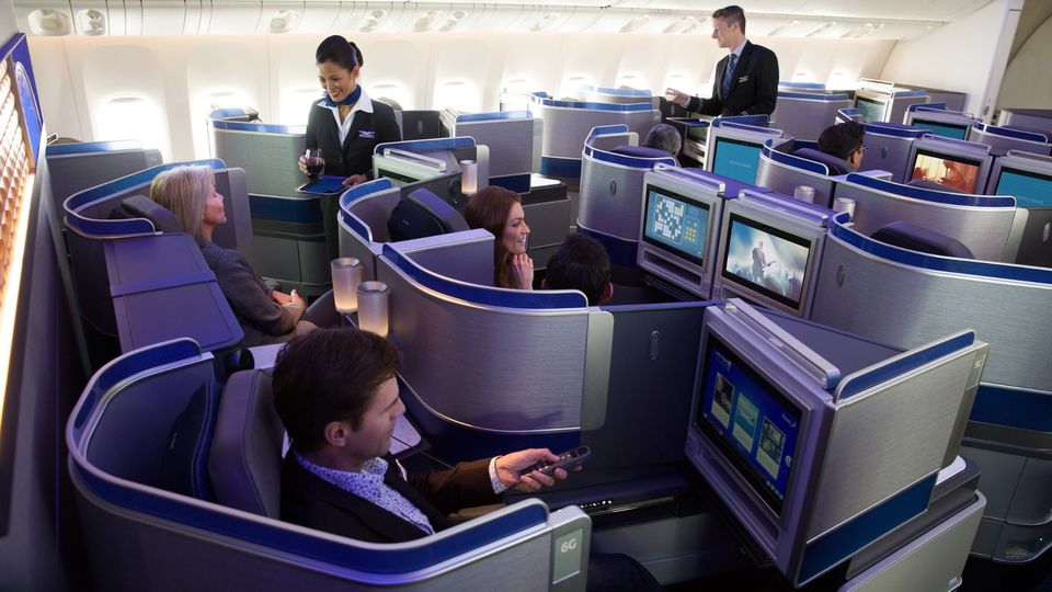 United's Australia-US flights will increasingly feature its latest Polaris business class seat.