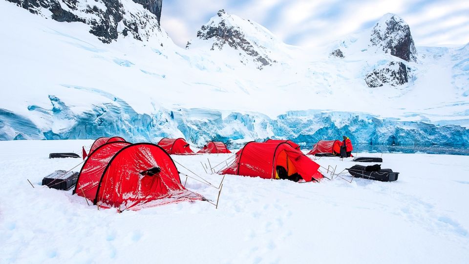 Camping in Antarctica puts you in the same category as the continent's early explorers