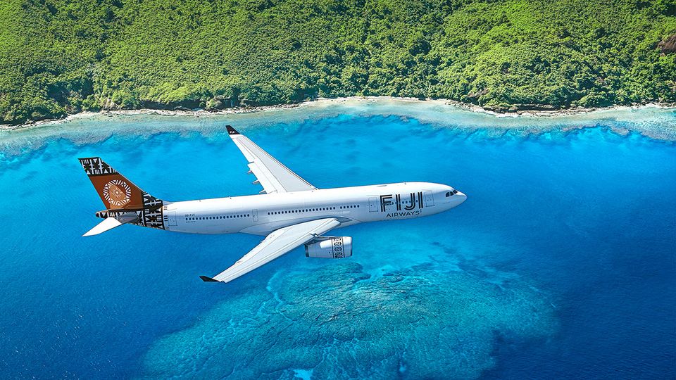 Fiji Airways flies the Airbus A350 on its daily Sydney-Nadi service