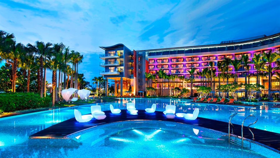 Wet Pool is a perfect spot to escape the balmy, tropical heat.