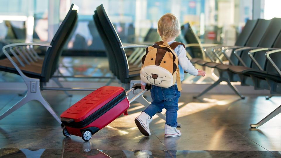 Make sure you're aware of how much luggage you can take for your little ones.