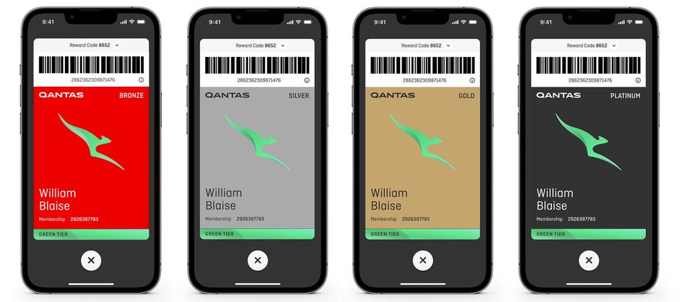 Go green: the Qantas Green Tier is added to your current tier status.