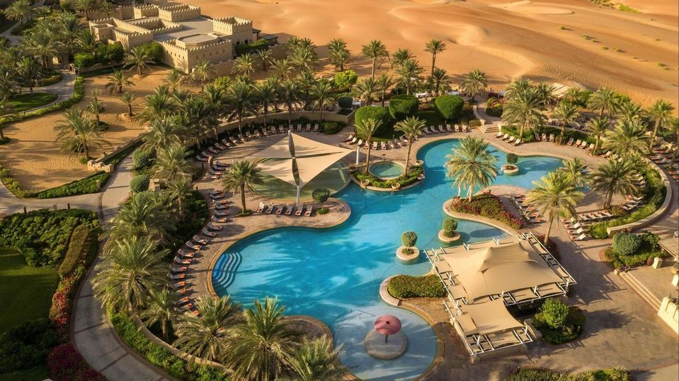 Qasr Al Sarab is a 90-minute drive from Abu Dhabi Airport.