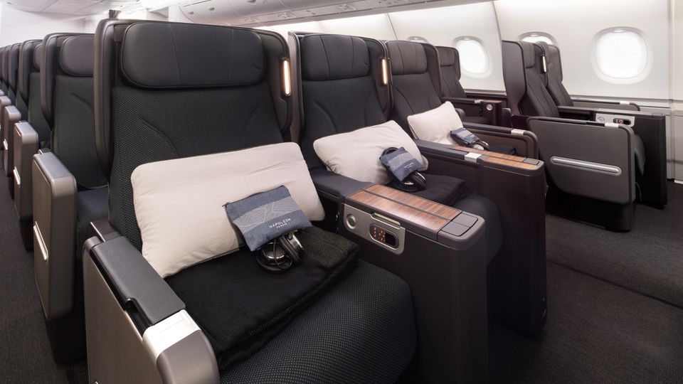 Qantas readies A350 premium economy ‘cradle seats’ with more legroom ...