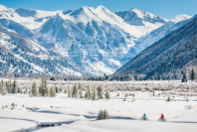 Whether by ski, snowmobile or bicycle, exploring Telluride is a must.. Visit Telluride
