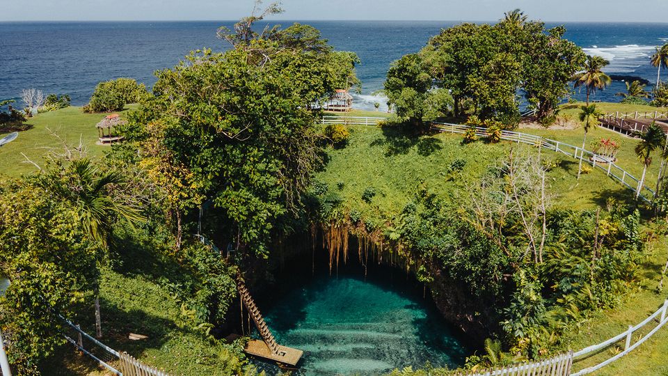To Sua Ocean Trench is among Samoa's most famous sights.