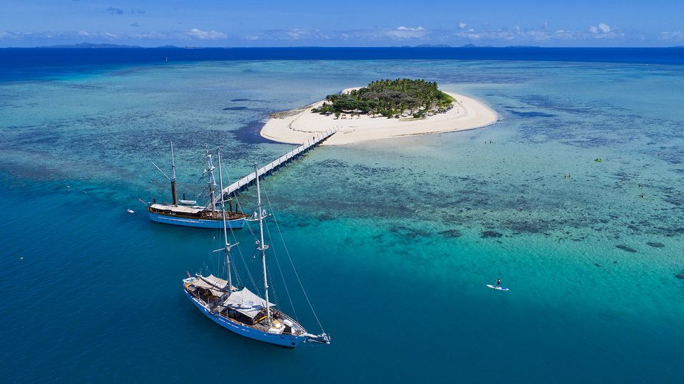 Find your slice of paradise at Tivua Island.. Captain Cook Cruises