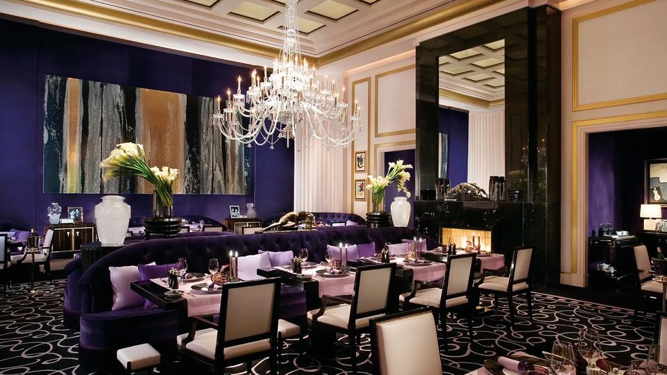 The dining room at Joël Robuchon in the MGM Grand Las Vegas.