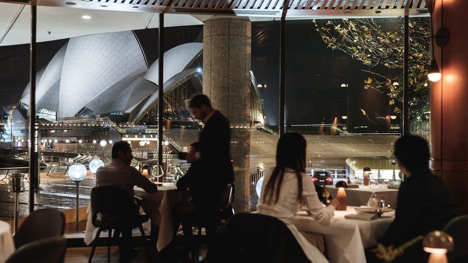 Aria holds a spectacular position overlooking the Sydney Opera House,