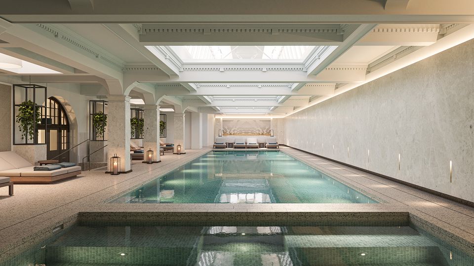 Auriga Spa houses a 20-metre heater indoor pool, sauna, steam room and gym.