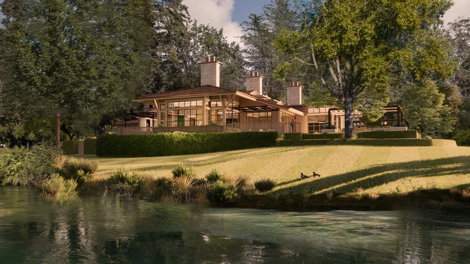 A sneak peek at Huka Lodge's new look - debuting in late 2024.