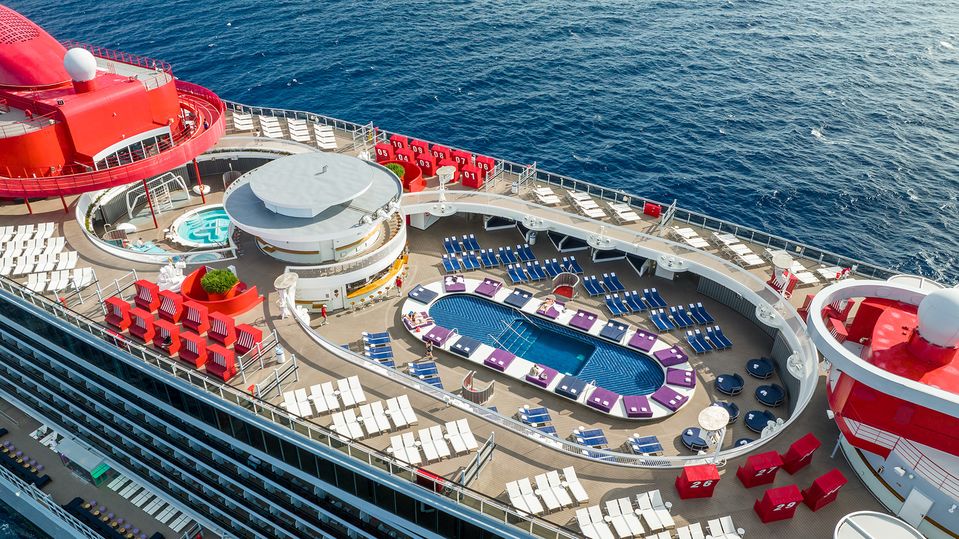 The pool is rather small, but with so much to see onboard you likely won't notice.