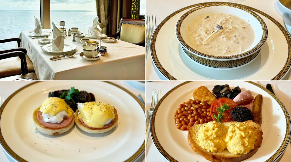 Start each day right with breakfast at Queens Grill.