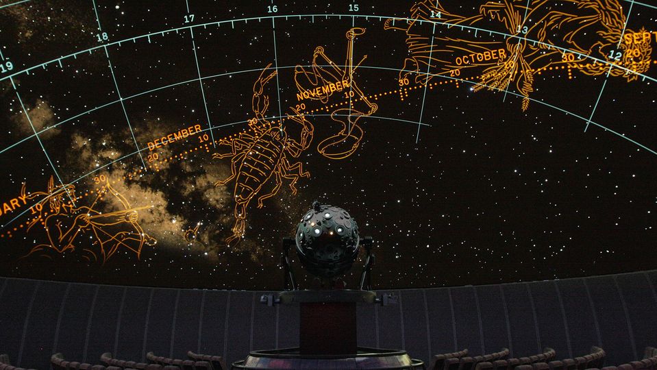 Expand your knowledge of the universe at Samuel Oschin Planetarium.. Griffith Observatory