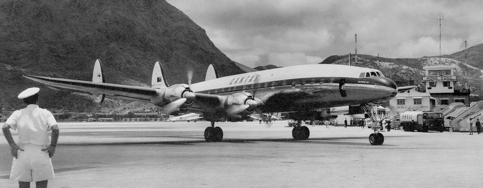 Qantas began flying between Darwin and Hong Kong in 1949.