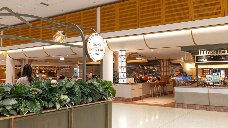 Luke's Bistro & Bar at Sydney Airport is among the participating restaurants.