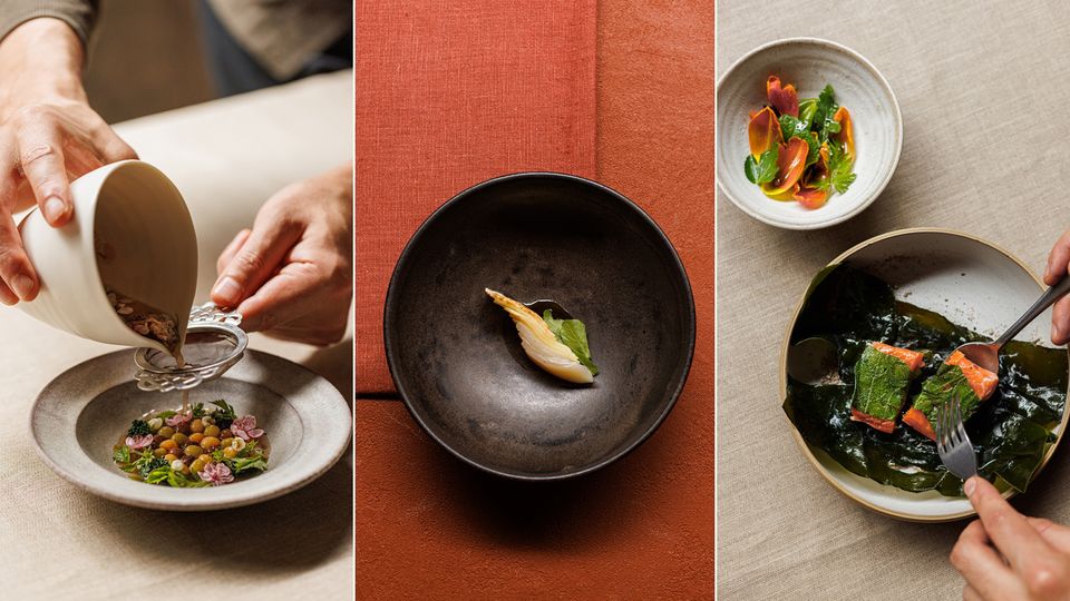 Dishes that look (almost) too good to eat at #17 KOL in London.