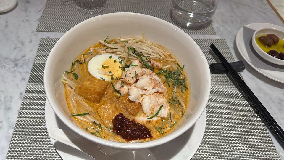 Don't panic, the signature crayfish laksa is still available.