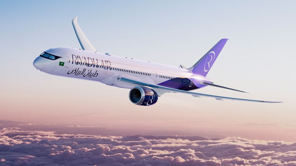 Riyadh Air will crown its Boeing 787s with private business class suites.