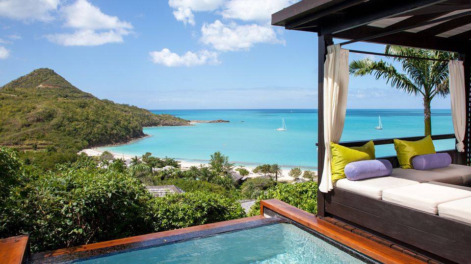 Hermitage Bay in the Caribbean is among the Small Luxury Hotels now accessible.