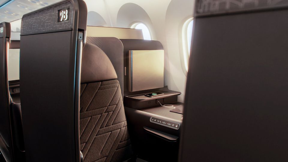 Korean Air's Prestige Suites 2.0 business class.
