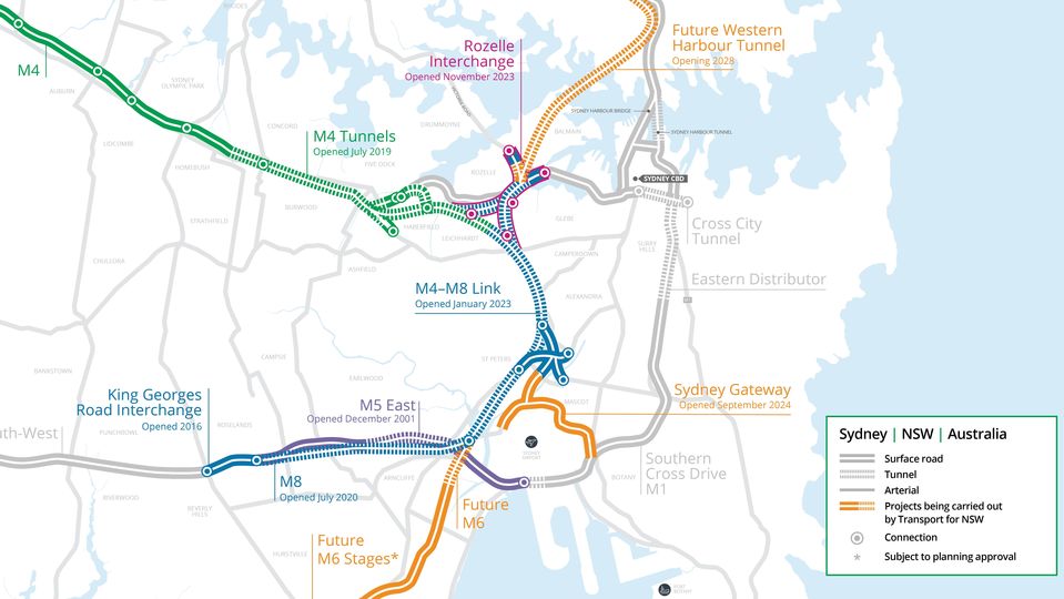 Whether your're behind the wheel or are a passenger in an Uber or taxi, the Sydney Gateway will be a game-changer.