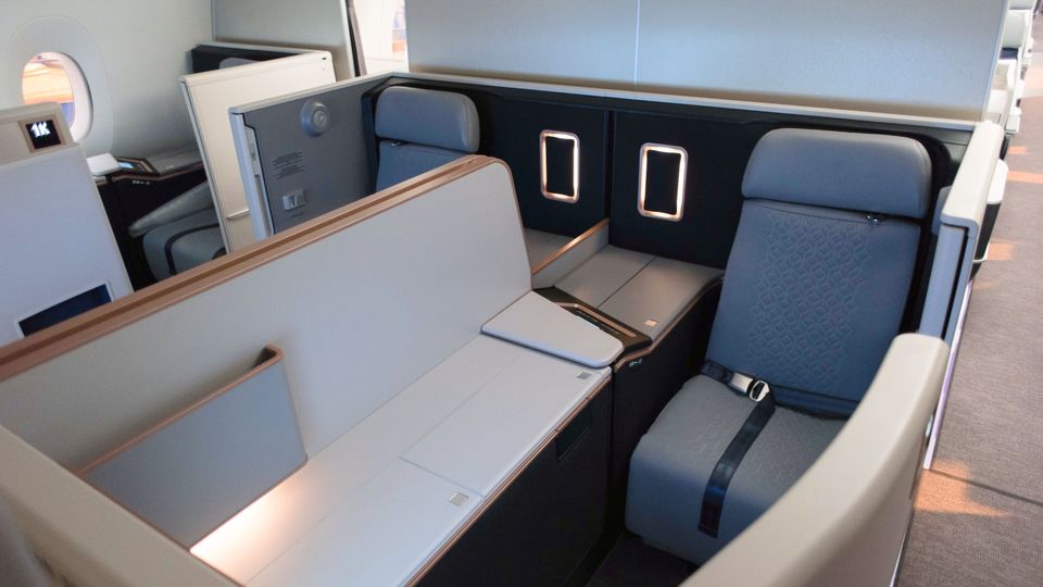 Malaysia Airlines' A350 Business Suites (previously First Class).