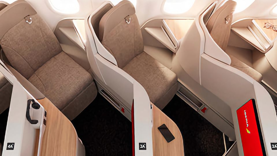 Iberia's A321XLR will feature these lie-flat business class seats.