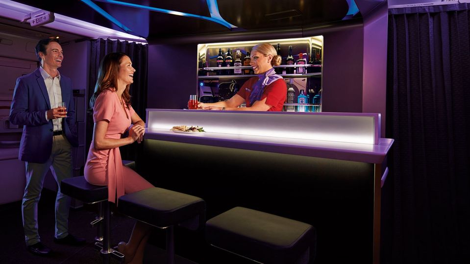 We'd love to see the business class bar back in action.