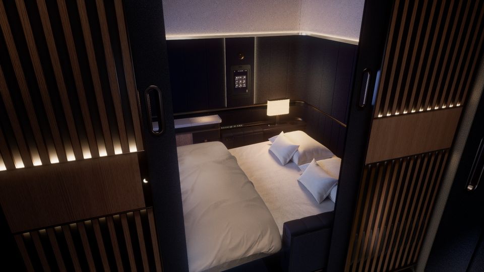 Lufthansa's new Allegris first class Suite Plus.