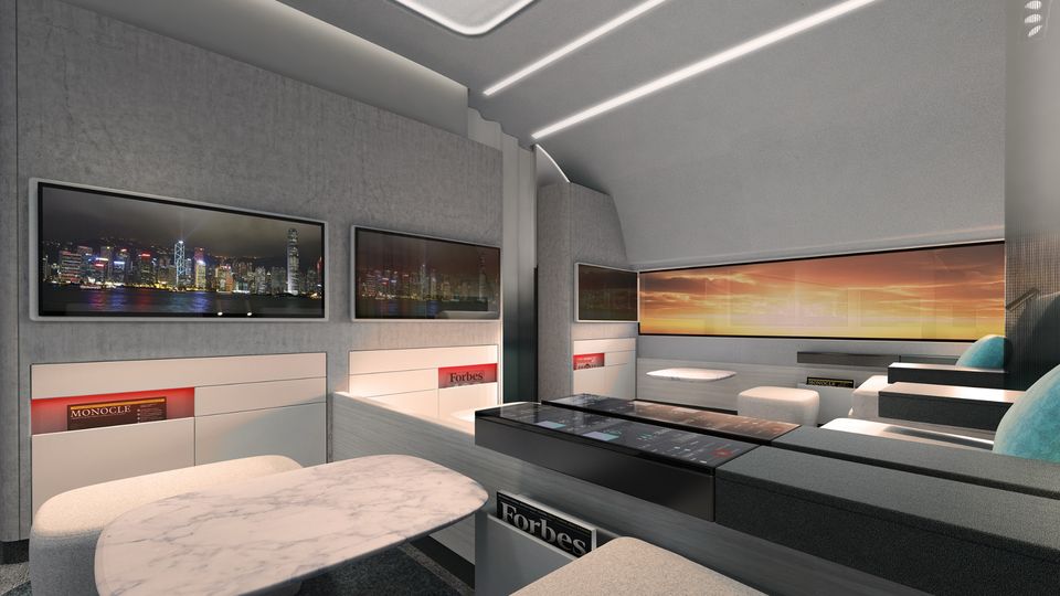 JPA Design's Domus first class concept.